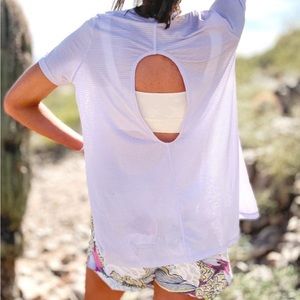 Mono B Light purple active top size Medium. New with tags.